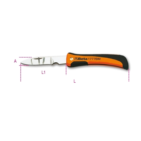 BETA Foldaway Knife 017770100